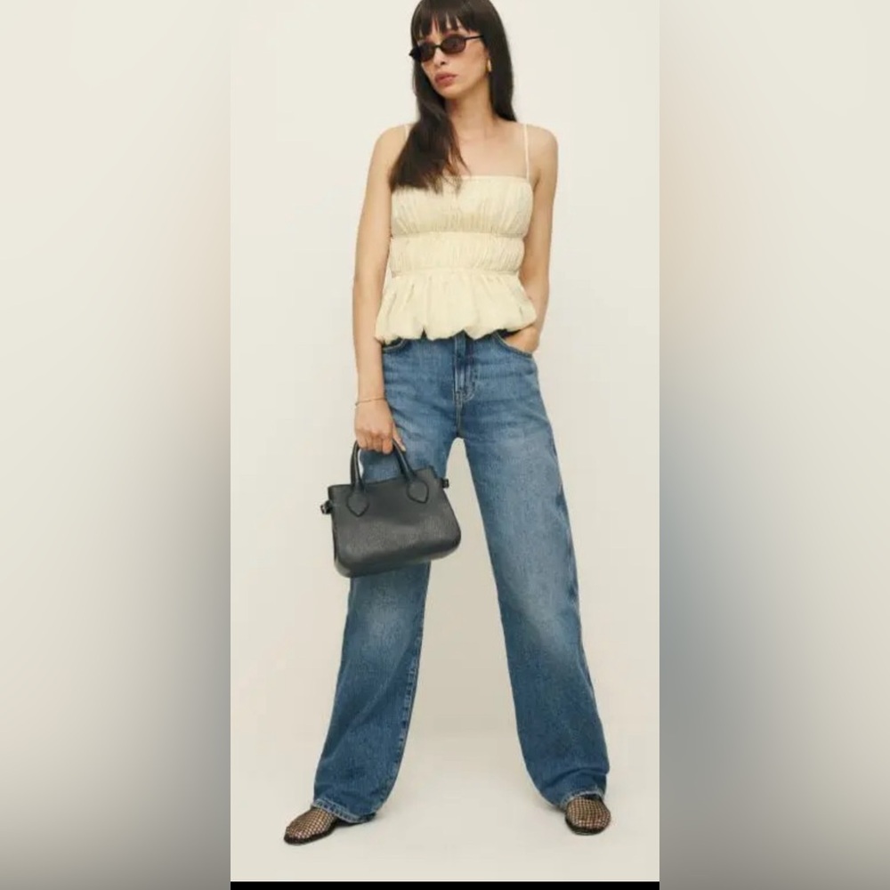 Reformation Avani Top Cream 6